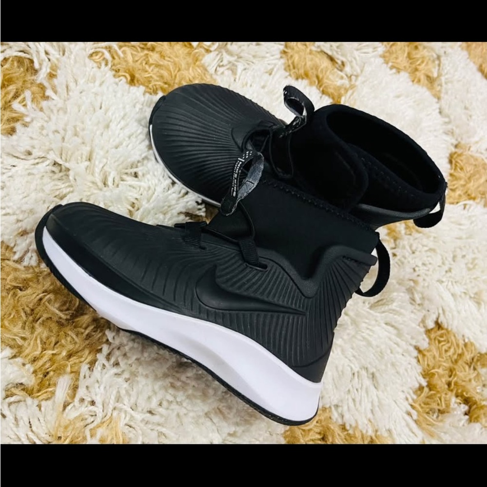 Nike Kids Black and White Rain & Snow Boots